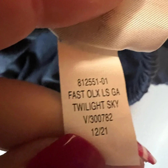 Banana Republic Off The Shoulder Top Size Large Blue - Picture 5 of 5